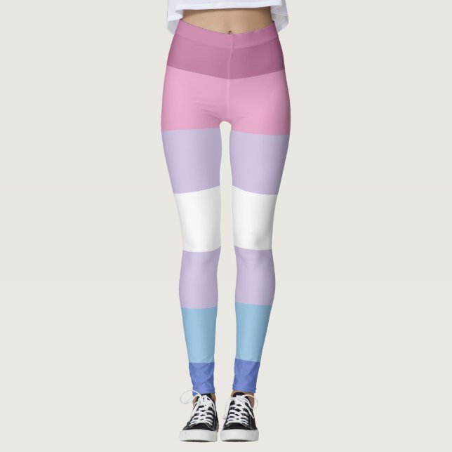 Bigender Pride Leggings (Front)