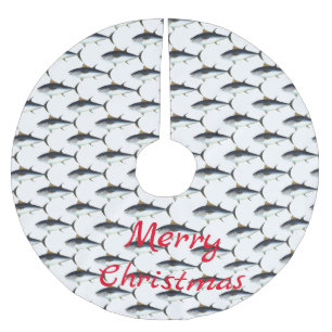 Bigeye Tuna Style Thunder_Cove Brushed Polyester Tree Skirt