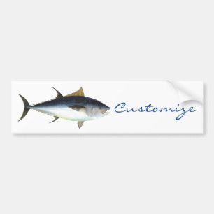 Bigeye Tuna Style Thunder_Cove Bumper Sticker