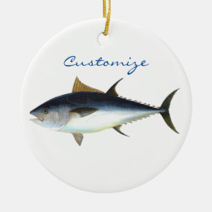 Bigeye Tuna Style Thunder_Cove Ceramic Tree Decoration