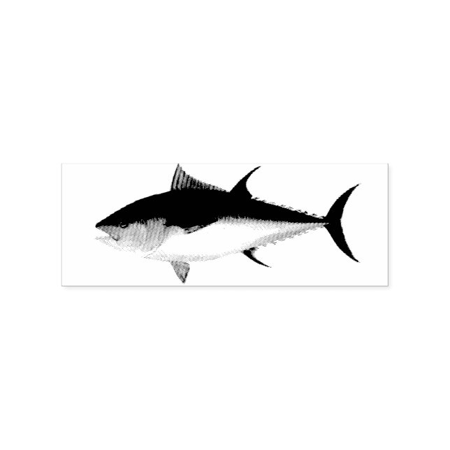 Bigeye Tuna Style Thunder_Cove Rubber Stamp (Imprint)