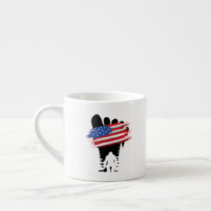 Bigfoot 4th July.b Espresso Cup