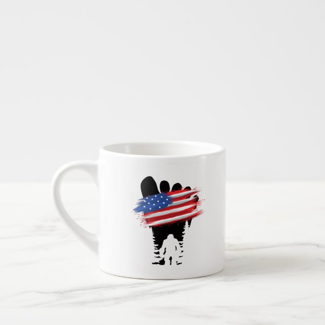 Bigfoot 4th July.b Espresso Cup (Left)