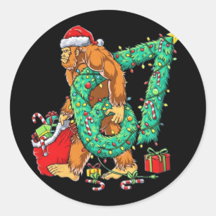 Bigfoot 67 Meme Christmas Tree 67 Sell Lifestyle 1 Classic Round Sticker