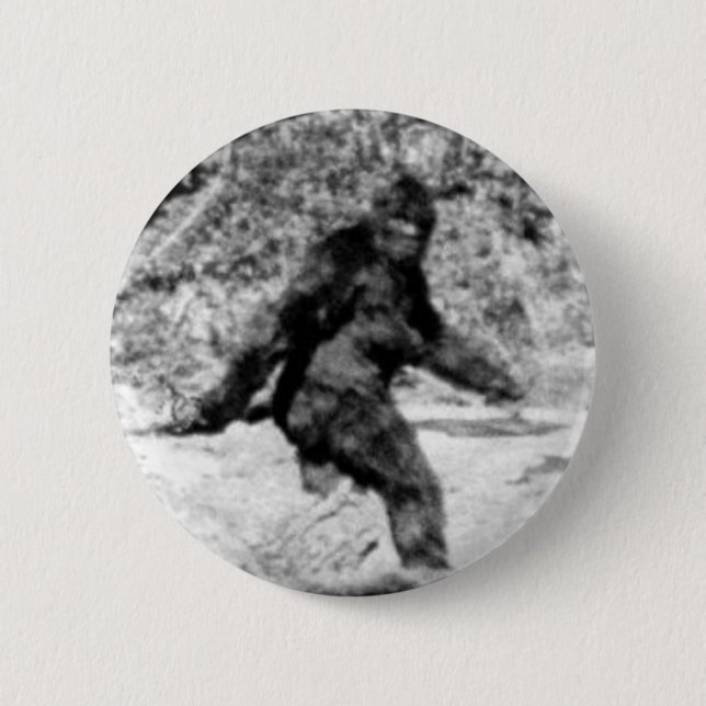 Bigfoot 6 Cm Round Badge (Front)