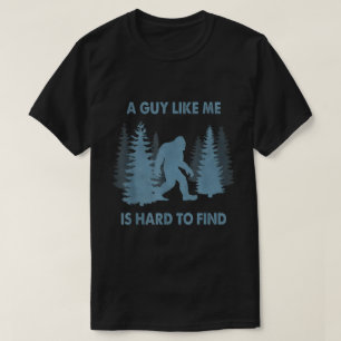 Bigfoot A Guy Like Me Forest Design T-Shirt
