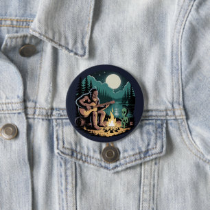 Bigfoot Alien UFO Cryptid Paranormal Encounter 7.5 Cm Round Badge