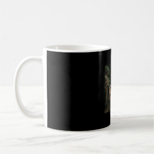 Bigfoot alien ufo selfie funny sasquatch meme men coffee mug