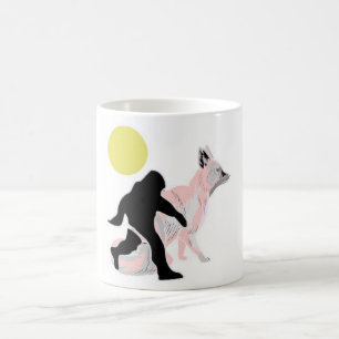 Bigfoot and paranormal animals coffee mug