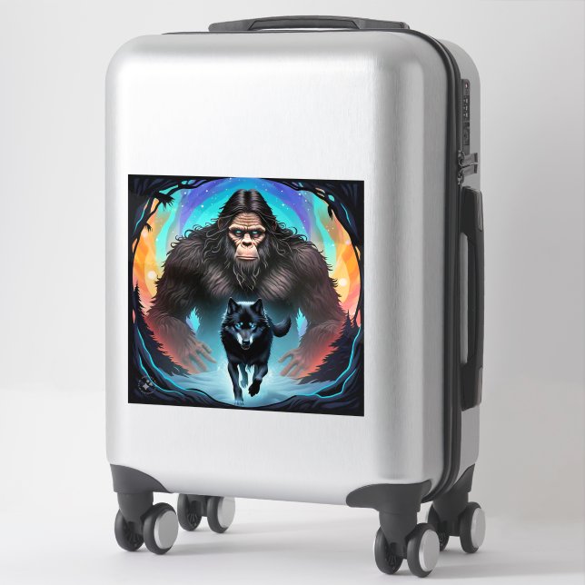 Bigfoot and Wolf Portal (Suitcase)