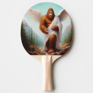 Bigfoot Angel Ping Pong Paddle