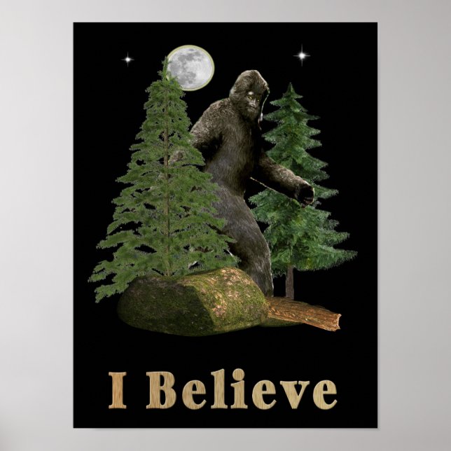 Bigfoot art poster (Front)