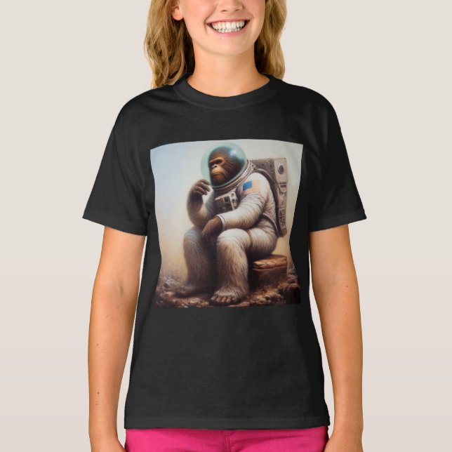 Bigfoot Astronaut T-Shirt (Front)