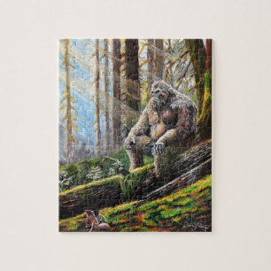 Bigfoot at Rest Jigsaw Puzzle