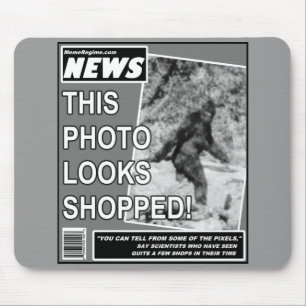 Bigfoot Bamboozlement Mouse Mat
