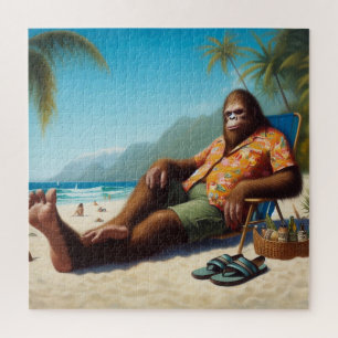 Bigfoot Beach Jigsaw Puzzle