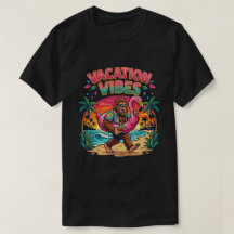 Bigfoot Beach Paradise Vacation Vibes Summer