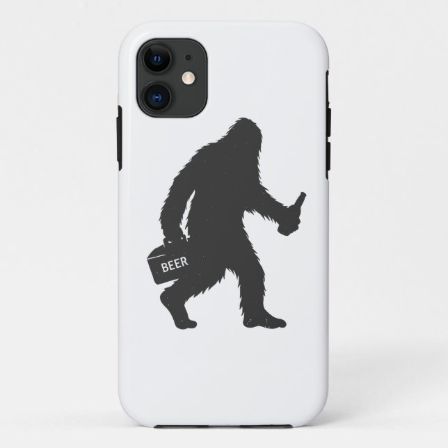 Bigfoot beer silhouette Case-Mate iPhone case (Back)