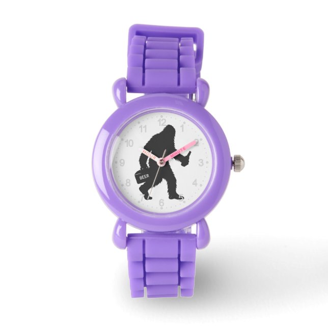 Bigfoot beer silhouette watch (Front)