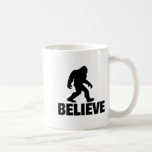 Bigfoot Believe Funny Believe Bigfoot  Coffee Mug
