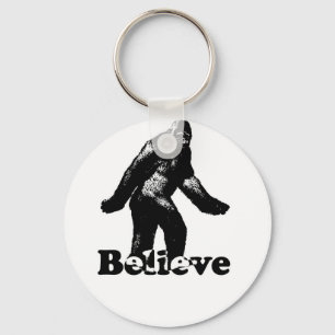 Bigfoot Believe Key Ring