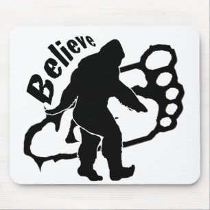 Bigfoot Believe Mouse Mat