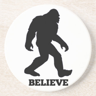 Bigfoot BELIEVE Sasquatch Coaster