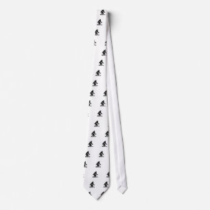 Bigfoot Believe Tie