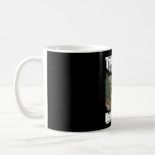 Bigfoot believer girl sasquatch forest cryptid for coffee mug