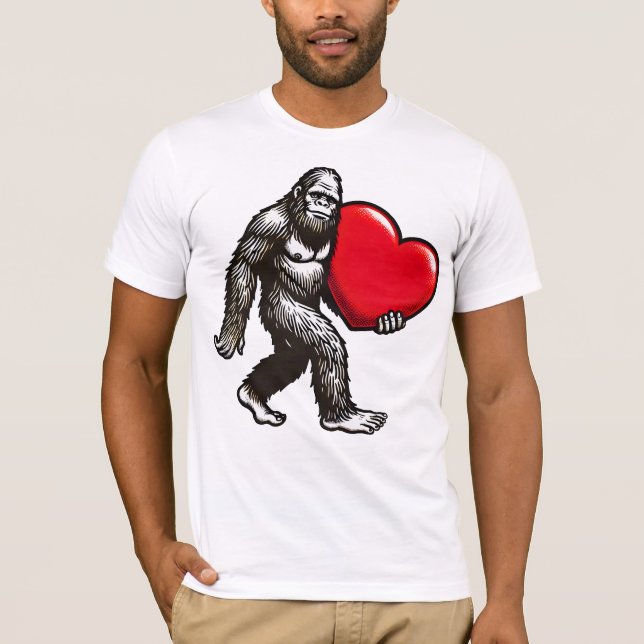 Bigfoot Big Heart T-Shirt (Front)