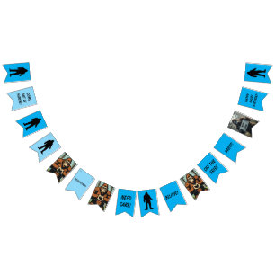 BIGFOOT Birthday custom bunting banner