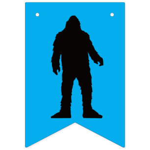 BIGFOOT Birthday custom bunting banner