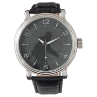 Bigfoot Black Silhouette Carbon Style Dial