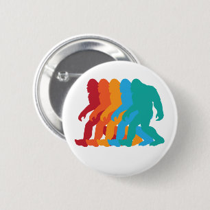 Bigfoot Buttons Retro Design