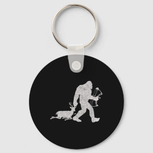 Bigfoot Bygs A Deer Big Foot Deer Bow Hunting  Key Ring