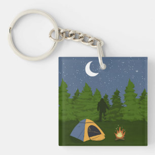 BigFoot Camping  Key Ring