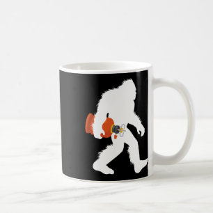 Bigfoot Carrying Propane Tank Sasquatch Bbq Gas Bu Coffee Mug