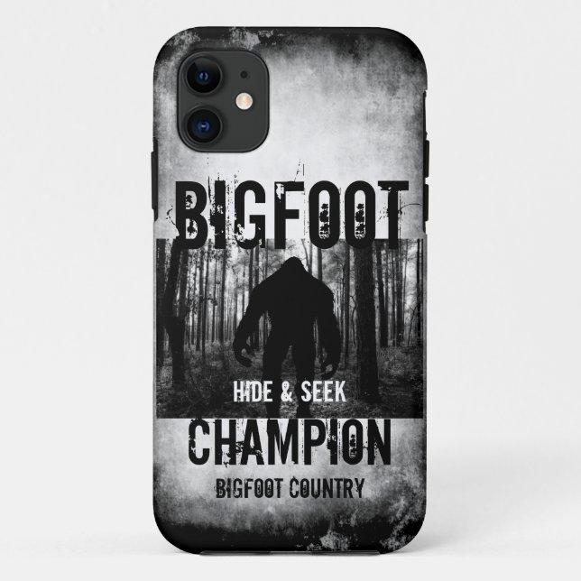 Bigfoot Case-Mate iPhone Case (Back)