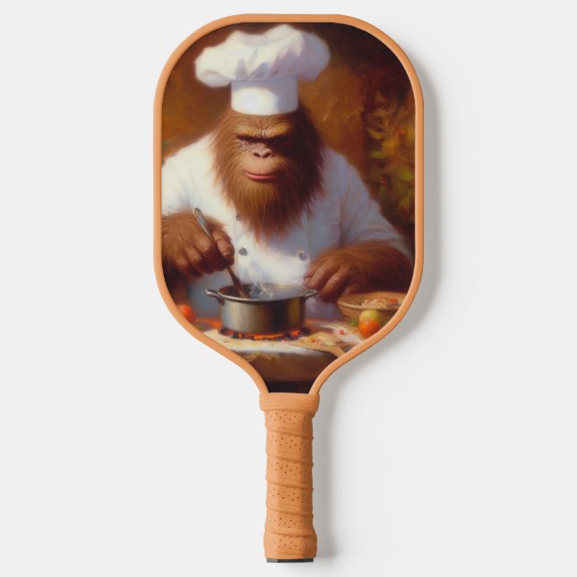 Bigfoot Chef Pickleball Paddle (Front)