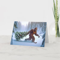 BIGFOOT CHRISTMAS - DECORATED TREE