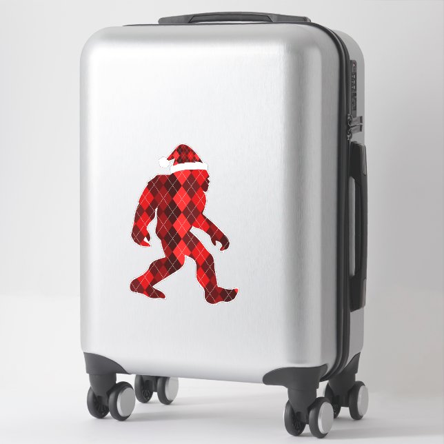 Bigfoot Christmas - Funny Christmas   (Suitcase)