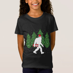 Bigfoot Christmas Funny Sasquatch T-Shirt