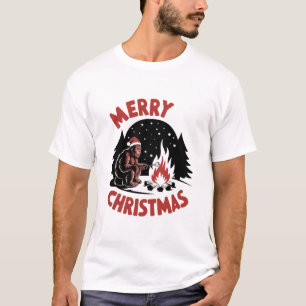 Bigfoot Christmas T-Shirt