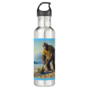 Bigfoot Cleaning the Beach 710 Ml Water Bottle