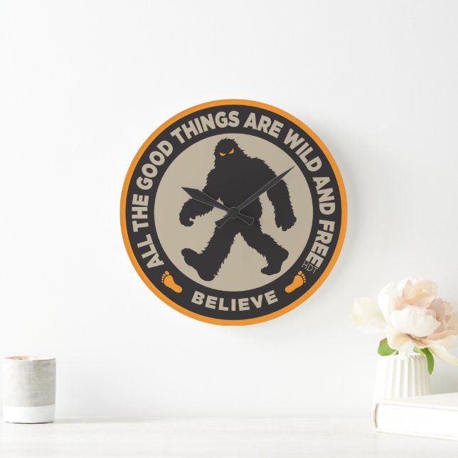 Bigfoot Clock (Home)