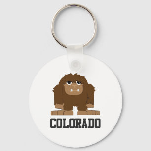 Bigfoot Colorado Key Ring