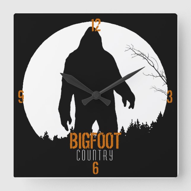 Bigfoot Country Clock (Front)