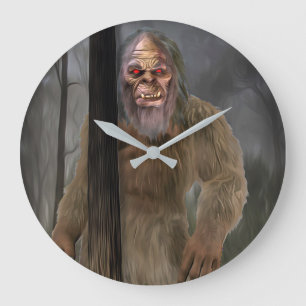 Bigfoot (Creeptid) Large Clock