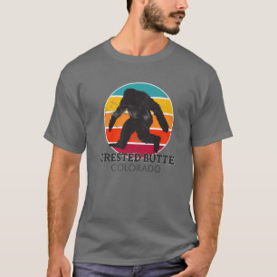 Bigfoot Crested Butte Colorado Sasquatch T-Shirt