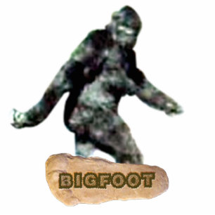Bigfoot Cutout Magnet/Sculpture Standing Photo Sculpture